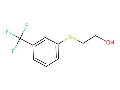 3-Trifluoromethylphenylthioethanol structure