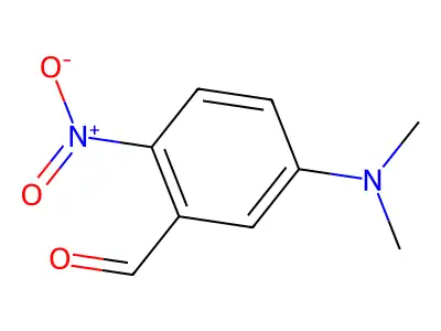 5-(Dimethylamino)-2-nitrobenzaldehyde structure