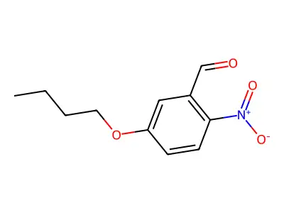 5-Butoxy-2-nitrobenzaldehyde structure