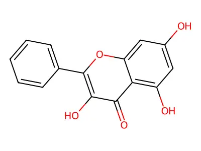 高良姜素 structure