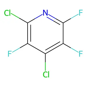 2,4-Dichloro-3,5,6-trifluoropyridine structure