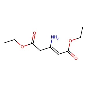 Diethyl 3-aminoglutaconate structure