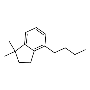 4-Butyl-2,3-dihydro-1,1-dimethyl-1H-indene structure