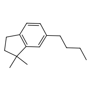 1H-Indene, 6-butyl-2,3-dihydro-1,1-dimethyl- structure