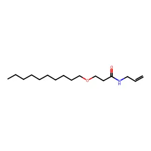 3-decoxy-N-prop-2-enylpropanamide structure
