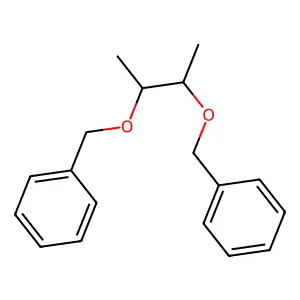 Benzene, 1,1'-[(1,2-dimethyl-1,2-ethanediyl)bis(oxymethylene)]bis- structure