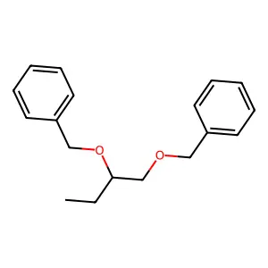 Benzene, 1,1'-[(1-ethyl-1,2-ethanediyl)bis(oxymethylene)]bis- structure