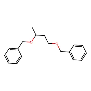 Benzene, 1,1'-[(1-methyl-1,3-propanediyl)bis(oxymethylene)]bis- structure