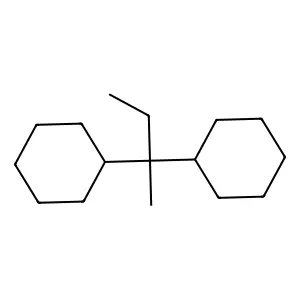 2,2-Dicyclohexylbutane structure