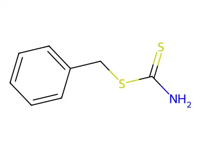 Phenylmethyl carbamodithioate structure