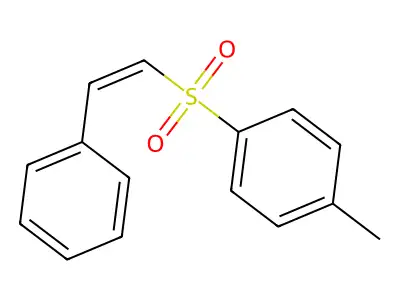 Benzene,1-methyl-4-[[(1E)-2-phenylethenyl]sulfonyl]- structure
