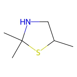 2,2,5-Trimethyl-thiazolidine structure