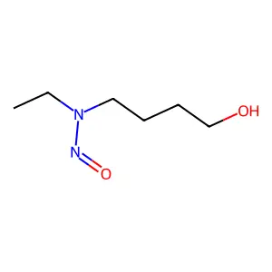 4-(Ethylnitrosoamino)-1-butanol structure