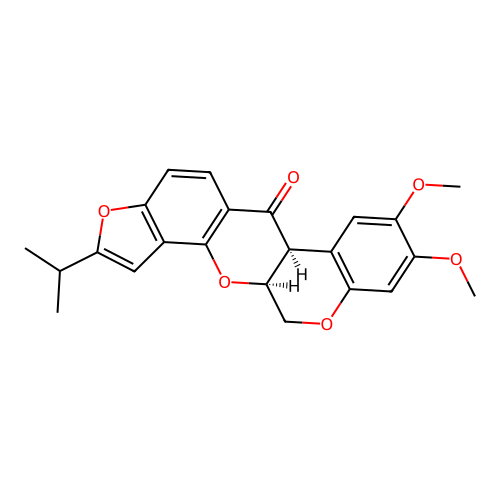 Isorotenone structure