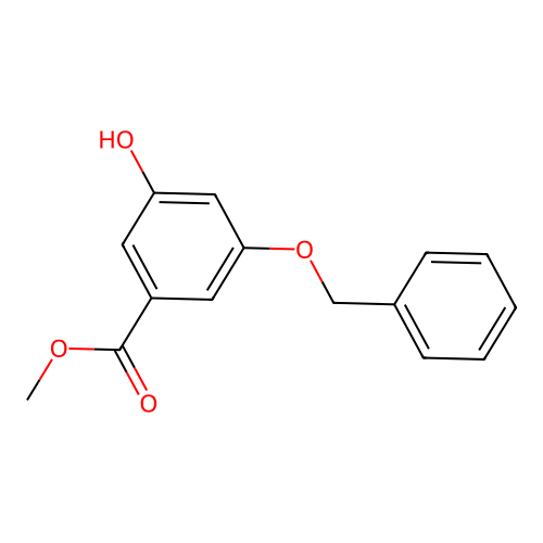 Methyl 3-(benzyloxy)-5-hydroxybenzoate structure
