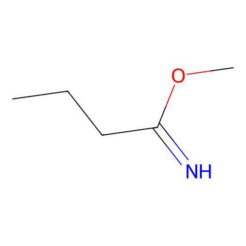 Methylbutyrimidate structure