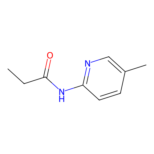 N-(5-methylpyridin-2-yl)propanamide structure