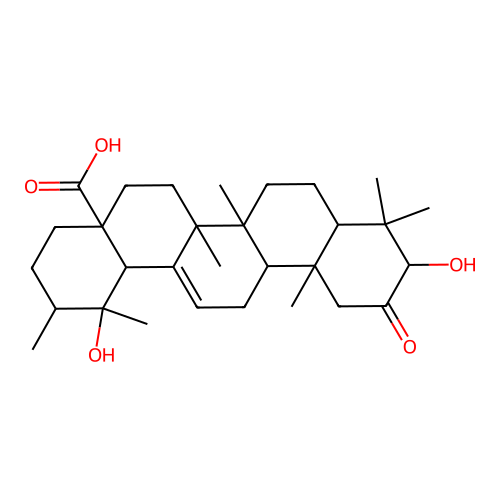 2-Oxopomolic acid structure