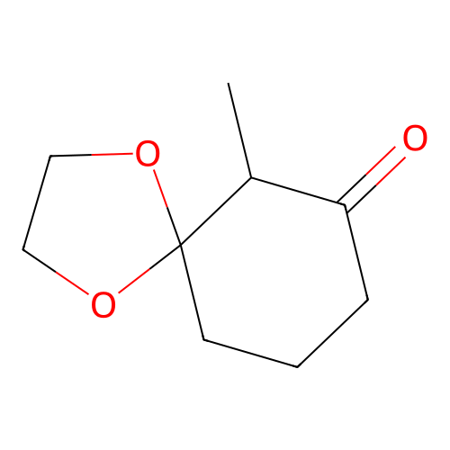 6-Methyl-1,4-dioxaspiro[4.5]decan-7-one structure