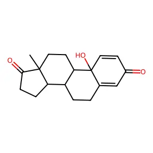Estra-1,4-diene-3,17-dione, 10-hydroxy- structure
