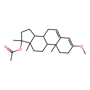 1-Nitroso-4-acetyl-3,5-dimethylpiperazine structure