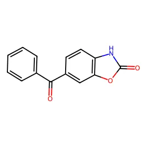 6-Benzoyl-2(3H)-benzoxazolone structure