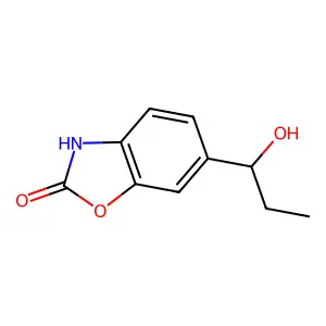 6-(1-Hydroxypropyl)-1,3-benzoxazol-2-ol structure