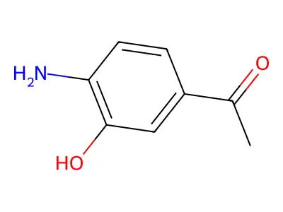 Ethanone, 1-(4-amino-3-hydroxyphenyl)- structure