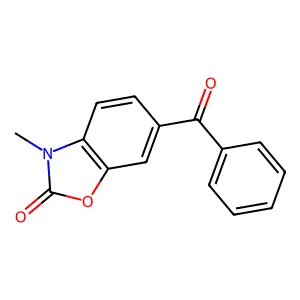 2(3H)-Benzoxazolone, 6-benzoyl-3-methyl- structure