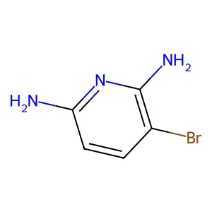3-Bromopyridine-2,6-diamine structure