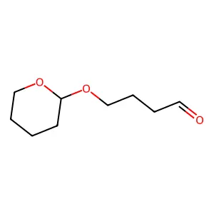 Butanal, 4-[(tetrahydro-2H-pyran-2-yl)oxy]- structure