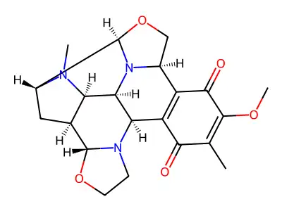 S-Naphthyridinomycin A structure