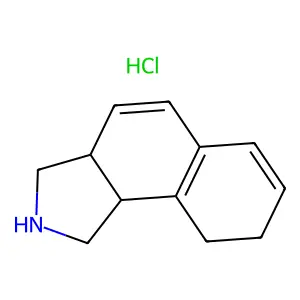 2H-Benz(e)isoindoline, 3a,4,5,9b-tetrahydro-, hydrochloride, (Z)- structure