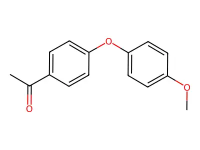1-(4-(4-Methoxyphenoxy)phenyl)ethan-1-one structure