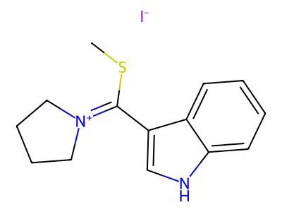6H-Dibenz(b,e)azepin-6-one, 5,11-dihydro-5-ethyl-11-piperidino- structure