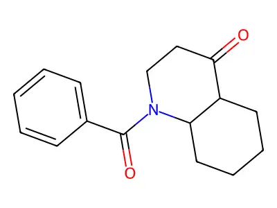 4(1H)-Quinolinone, 1-benzoyloctahydro-, (4aR,8aR)- structure