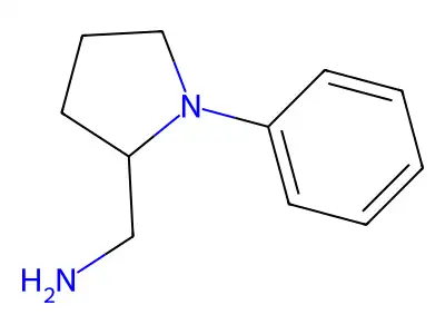 (1-Phenylpyrrolidin-2-yl)methanamine structure