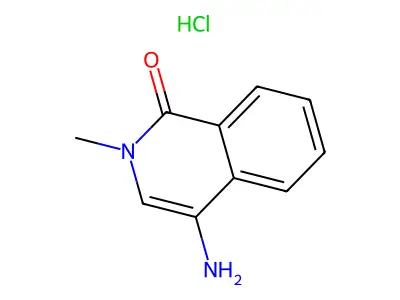 4-Amino-2-methylisoquinolin-1(2H)-one structure