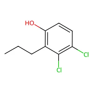 3,4-Dichloro-2-propylphenol structure