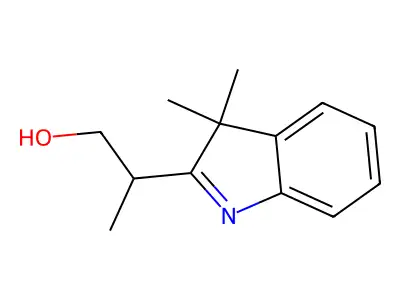 3H-Indole-2-ethanol, beta,3,3-trimethyl- structure