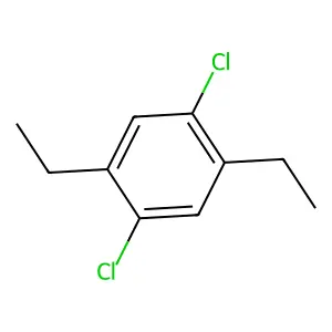 1,4-Dichloro-2,5-diethylbenzene structure