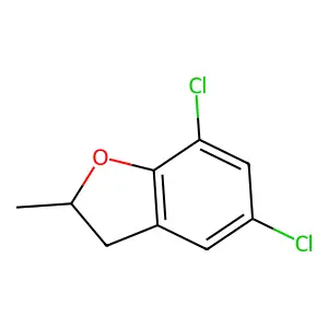 5,7-Dichloro-2-methyl-2,3-dihydro-1-benzofuran structure