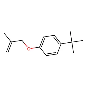 Benzene, 1-(1,1-dimethylethyl)-4-[(2-methyl-2-propenyl)oxy]- structure