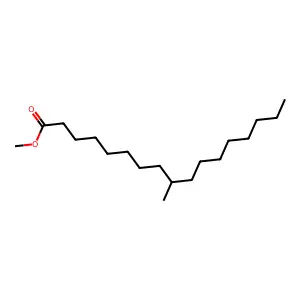 Methyl 9-methylheptadecanoate structure
