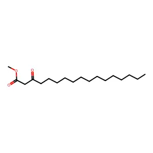 3-Oxoheptadecanoic acid methyl ester structure