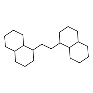 1,1'-(Ethane-1,2-diyl)didecahydronaphthalene structure