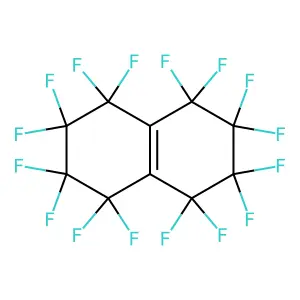 Perfluorobicyclo-(4.4.0)-dec-1,6-ene structure
