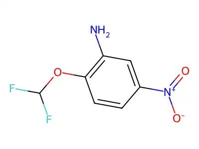 2-(Difluoromethoxy)-5-nitroaniline structure