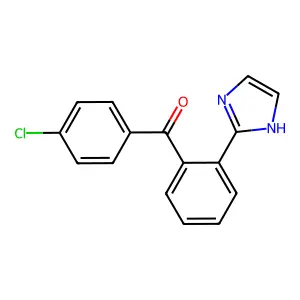 Benzophenone, 4'-chloro-2-(2-imidazol-2-yl)- structure