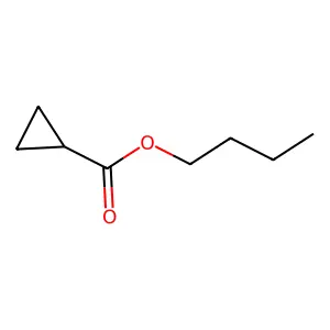 Butyl cyclopropanecarboxylate structure
